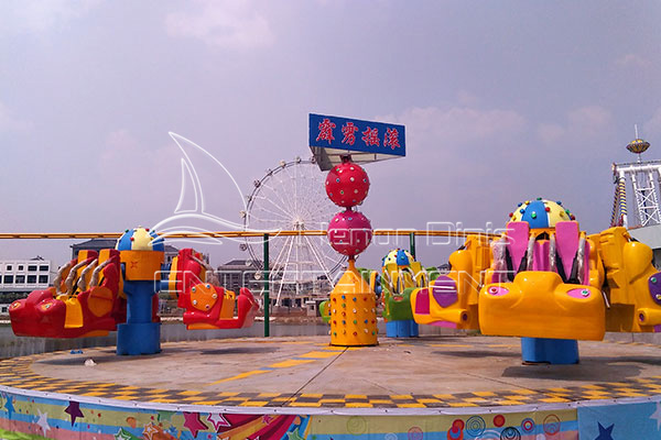 customized crazy dance ride for amusement parks