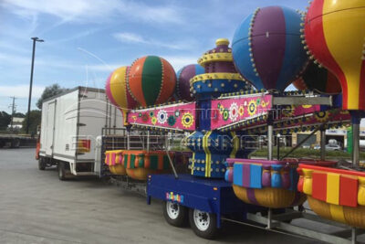 portable samba balloon ride for fair business