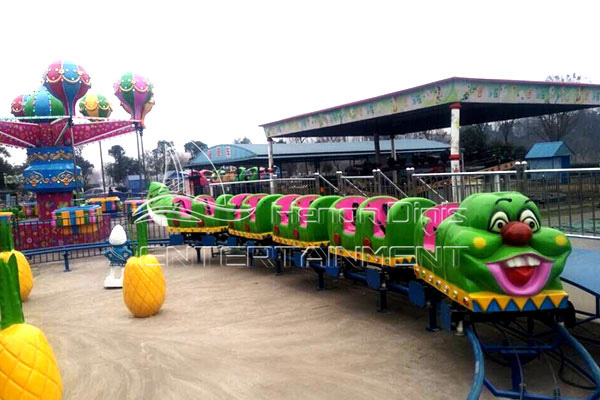 worm roller coaster suitable for your business in the park