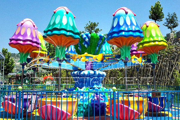 24 seats factory price happy jellyfish amusement ride
