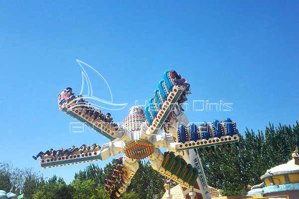 30 seats thrilling space roller rotary ride for sale
