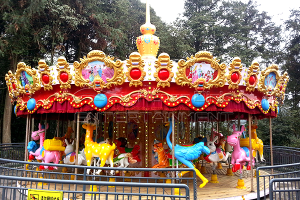 36 seats animal merry go round ride for sale at reasonable price