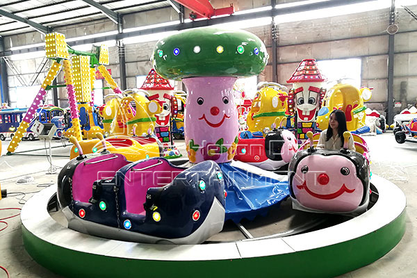 4 cabins kids ladybug ride suitable for your amusement park