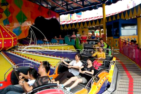 FRP material spinning waltzer amusement ride