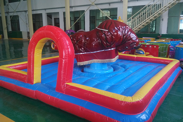 factory price mechanical bull ride safe for adults and kids