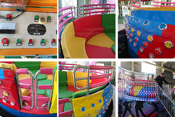 main parts of disco tagada ride for sale