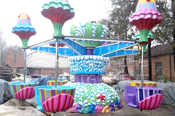 new themed happy jellyfish kids ride in our company