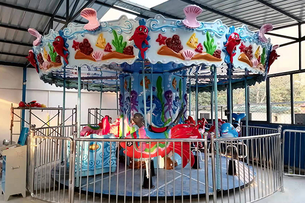 sea carousel with cute decorations for kids