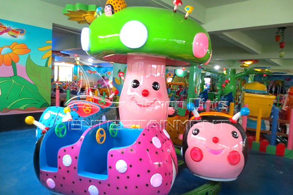 small spinning ladybug ride for sale with affordable price