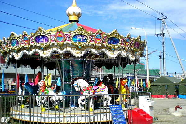 starting merry go ground business in the fair
