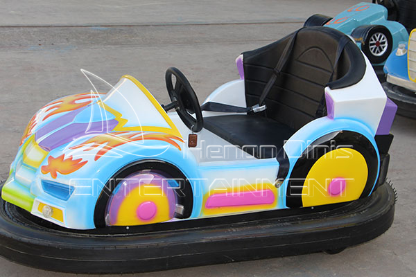 new design fiberglass luxury bumper car for children and adults