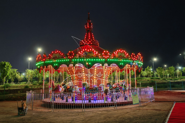 fairground carousel